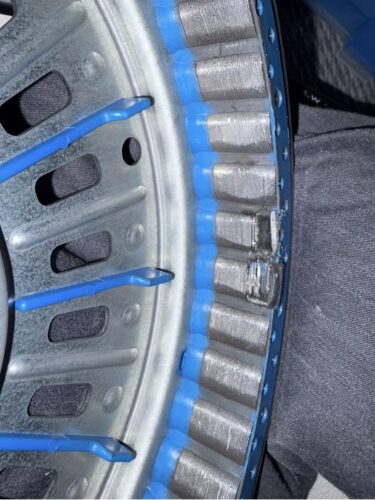 東芝：ドラム式洗濯機ローター破損の様子